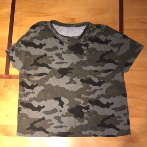 Zara army t-shirt